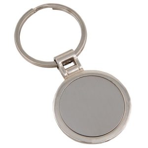 Round Keyring (FREE Engraving/1 Colour Print)
