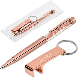 Altitude Hario Gift Set with 1 Colour Print on Pen and Keyring